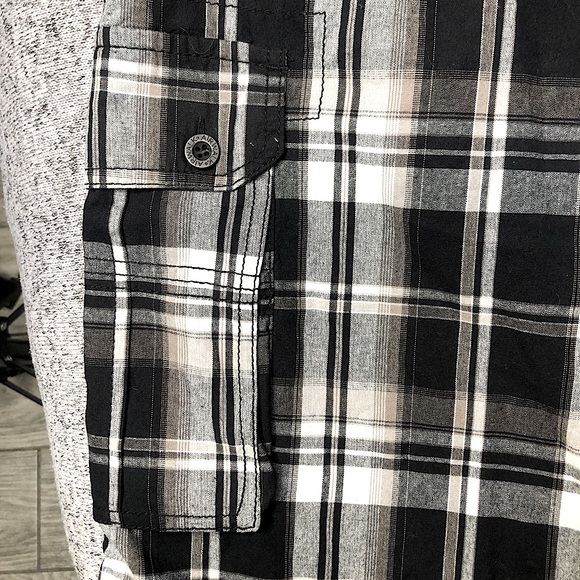 Airwalk™️ Plaid Men’s Skateboarding Cargo Board Shorts NEW with Tags Size 36 - Picture 6 of 8